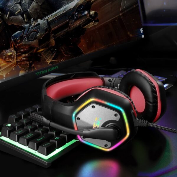 RGB Surround With Noise Cancelling Mic Gaming Headset
